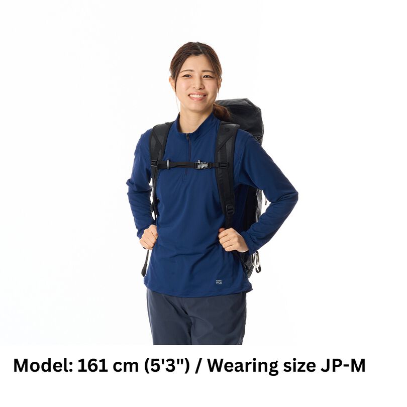 Women's Drought Shade Zip Neck,MIST GRAY, medium image number 14