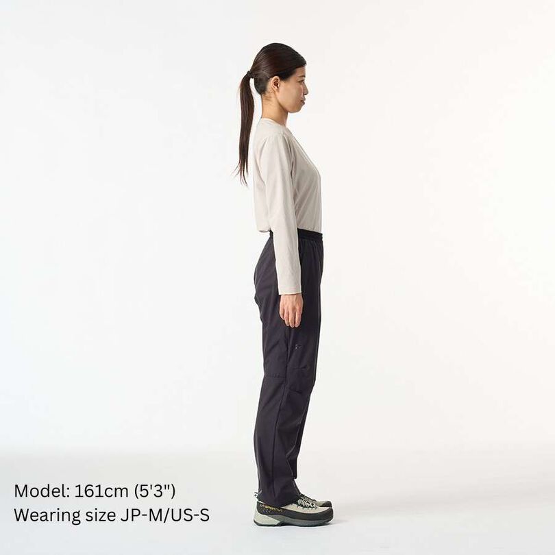 Women's Flow Wrap Pants,BLACK, medium image number 6