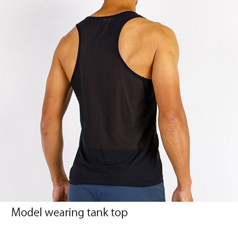 Elemental Layer Cool Tanktop BK L,BLACK, medium image number 4