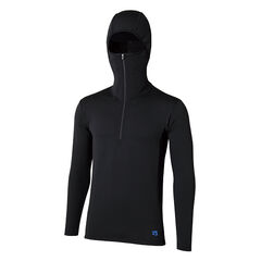 Men's Merino Spin Thermo Hoody,BLACK, small image number 0