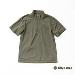 Men's Drought Quad Zip T Short Sleeve,OLIVE DRAB, small image number 2