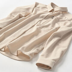 Women's Ramie Spin Knit Shirt,IVORY, small image number 10