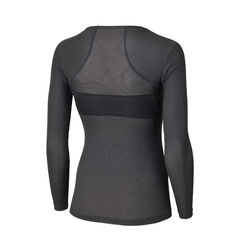 Elemental Layer Warm Bra Top Long Sleeve Crew GP M,GRAPHITE, small image number 1