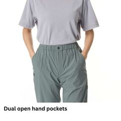 Women's Miyama Pants,SMOKE GREEN, small image number 7