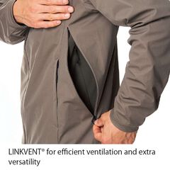 Flow Wrap Hooded Jacket BLCK M,BLACK, small image number 8