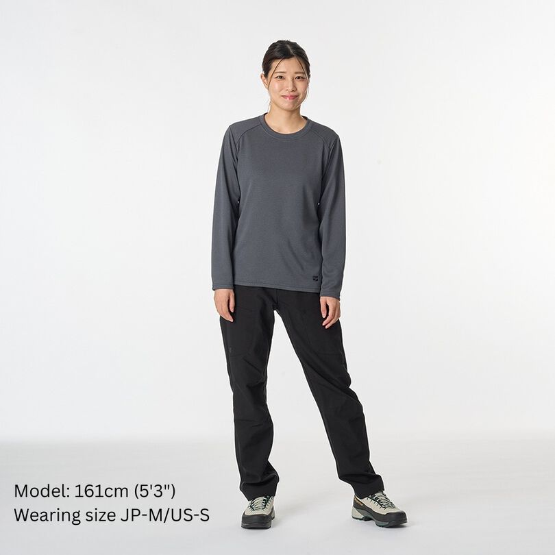 Women's Drought Largo Long Sleeve,GOLDEN OCHRE, medium image number 11