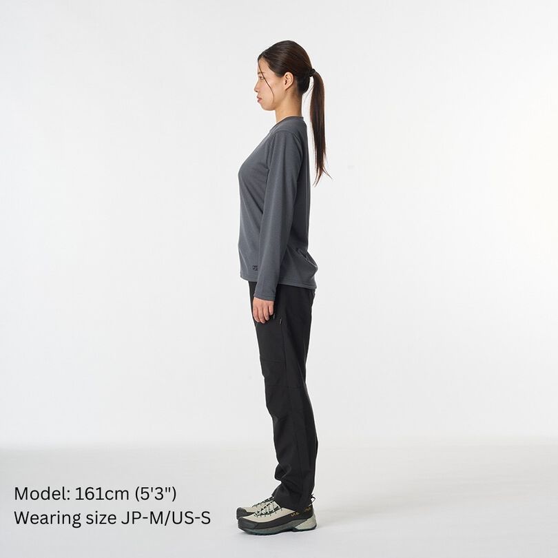 Women's Drought Largo Long Sleeve,GOLDEN OCHRE, medium image number 7