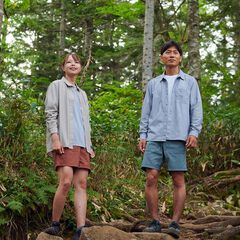 Women's Japanese Heritage Color Shirt,NAVY KIKYO, small image number 3