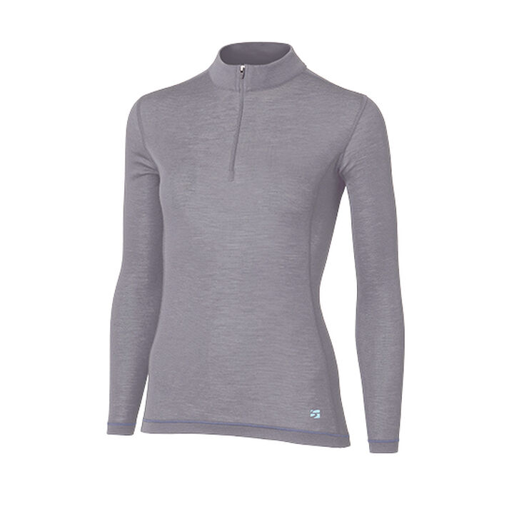 Merino Spin Light Long Sleeve Zip-Neck