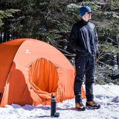 Men's Polygon UL Pants,BLACK, small image number 3