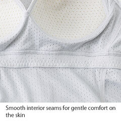 Women's Elemental Layer Bra Tank top,PALE GRAY, small image number 5