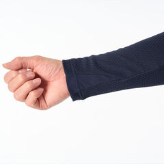 Men's Drought Thermo Zip Neck,DEEP NAVY, small image number 15