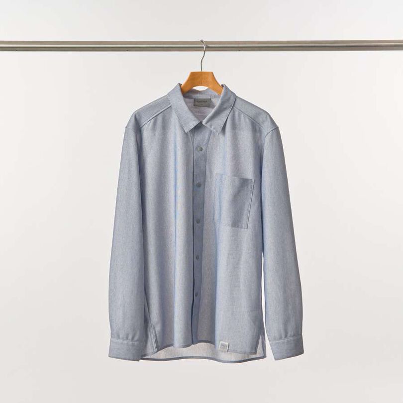 Men's Japanese Heritage Color Shirt,NAVY KIKYO, medium image number 9