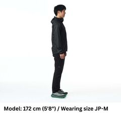 Men's Mu-Wrap Hooded Jacket,BLACK MICA, small image number 21