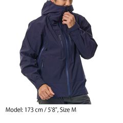 Men's Everbreath Snow Line Jacket,GRAY NAVY, small image number 5