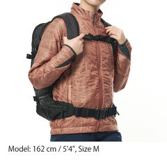 Women's Polygon UL Jacket,BLACK, small image number 6