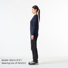 Women's Drought Thermo Long Sleeve,DEEP NAVY, small image number 3
