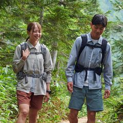 Women's Japanese Heritage Color Shirt,NAVY KIKYO, small image number 5