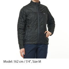 Women's Polygon UL Jacket,BLACK, small image number 8