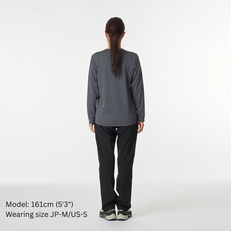 Women's Drought Largo Long Sleeve,GOLDEN OCHRE, medium image number 8