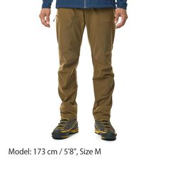 Men's Stormgorge Alpine Pants,OAK BROWN, small image number 10