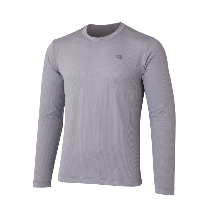 Drought Quad Long Sleeve ASGY S,ASH GRAY, medium image number 0
