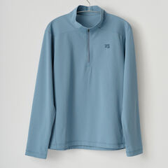 Men's Drought Quad Zip T Long Sleeve,OLIVE, small image number 5