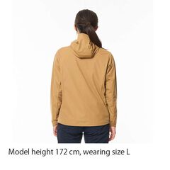 Women's Flow Wrap Hooded Jacket,BLUE GRAY, small image number 11