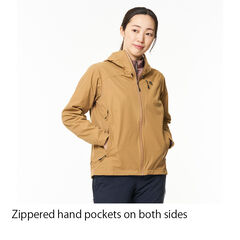 Flow Wrap Hooded Jacket CAME M,CAMEL, small image number 13