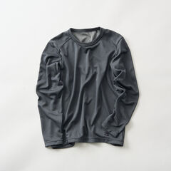 Men's Drought Largo Long Sleeve,CHARCOAL HEATHER, small image number 3