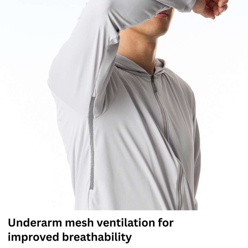 Men's Drought Shade Full Zip Hoodie,TURQUOISE GREEN, medium image number 9