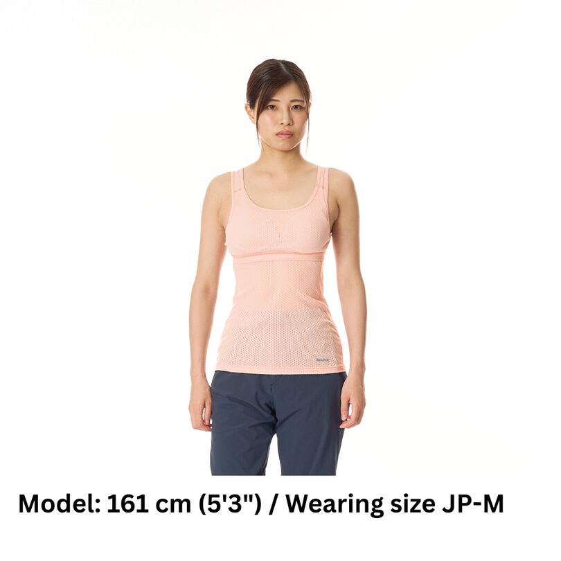 Women's Elemental Layer Bra Tank top,PALE CORAL, medium