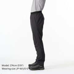 Men's Flow Wrap Pants,BLACK, small image number 16