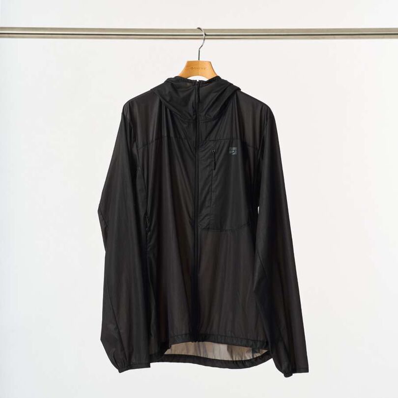 Men's Mu-Wrap Hooded Jacket,BLACK MICA, medium image number 3