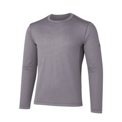 Ramie Spin Air Long Sleeve Crew STON L,STONE, small image number 0