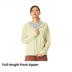 Women's Drought Shade Full Zip Hoodie,CITRON BEIGE, small image number 21