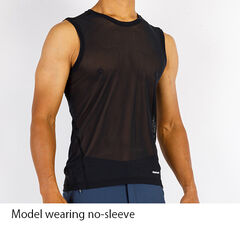 Elemental Layer Cool No Sleeve BK L,BLACK, small image number 3