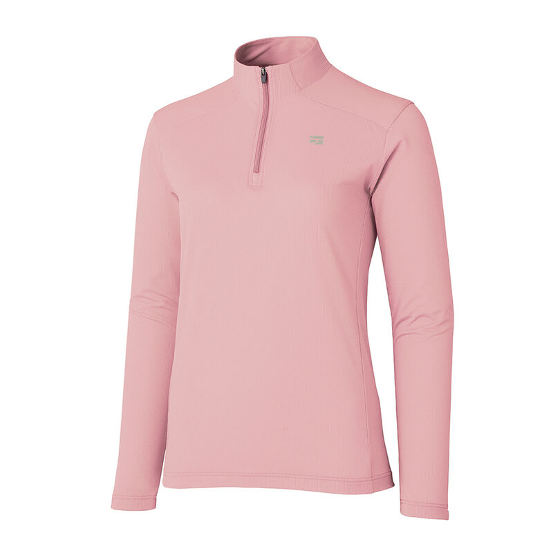 Women's Drought Quad Zip T Long Sleeve,JAY BLUE, medium