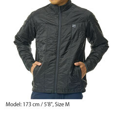 Men's Polygon UL Jacket,BLACK, small image number 9