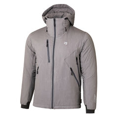 Men's Polygon Act Hooded Jacket,NAVY, small image number 1