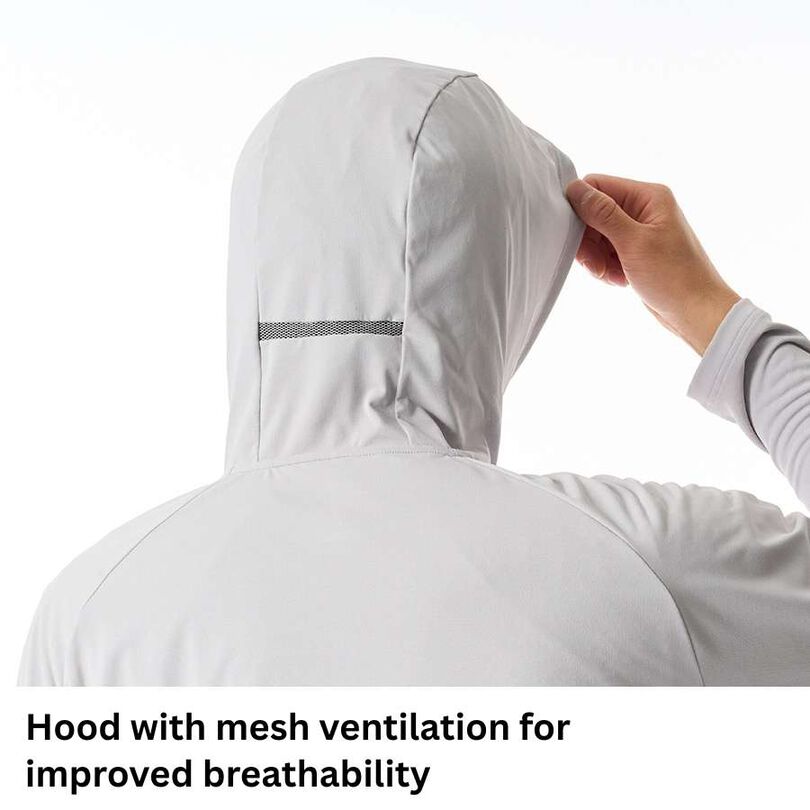 Men's Drought Shade Full Zip Hoodie,TURQUOISE GREEN, medium image number 12