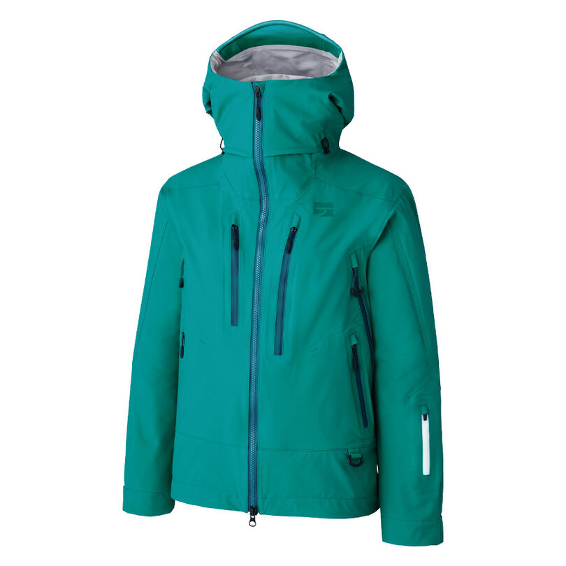 Everbreath Snow Line Jacket PCGR M,PEACOCK GREEN, medium image number 0
