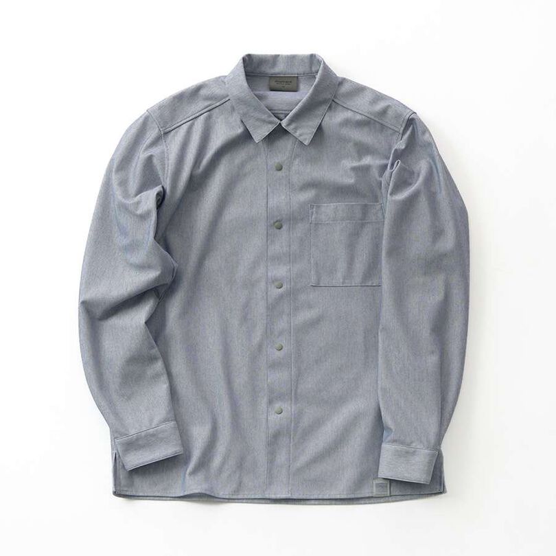 Men's Japanese Heritage Color Shirt,NAVY KIKYO, medium image number 7