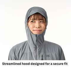 Women's Mu-Wrap Hooded Jacket,BLACK MICA, small image number 15