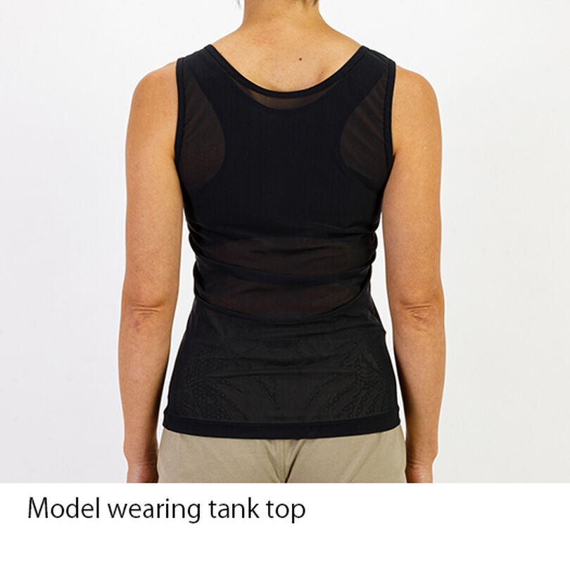 Elemental Layer Cool Tanktop BK M,BLACK, medium image number 4