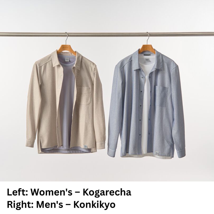 Women's Japanese Heritage Color Shirt,NAVY KIKYO, medium image number 12