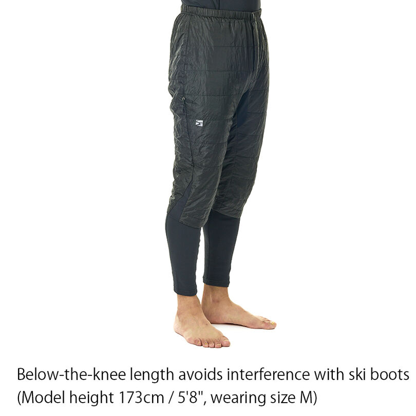 Men's Polygon UL Knee Pants,BLACK, medium image number 2