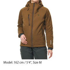 Polygon Act Hooded Jacket OKBR S,OAK BROWN, small image number 3