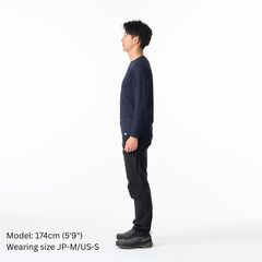 Men's Drought Thermo Long Sleeve,DEEP NAVY, small image number 3