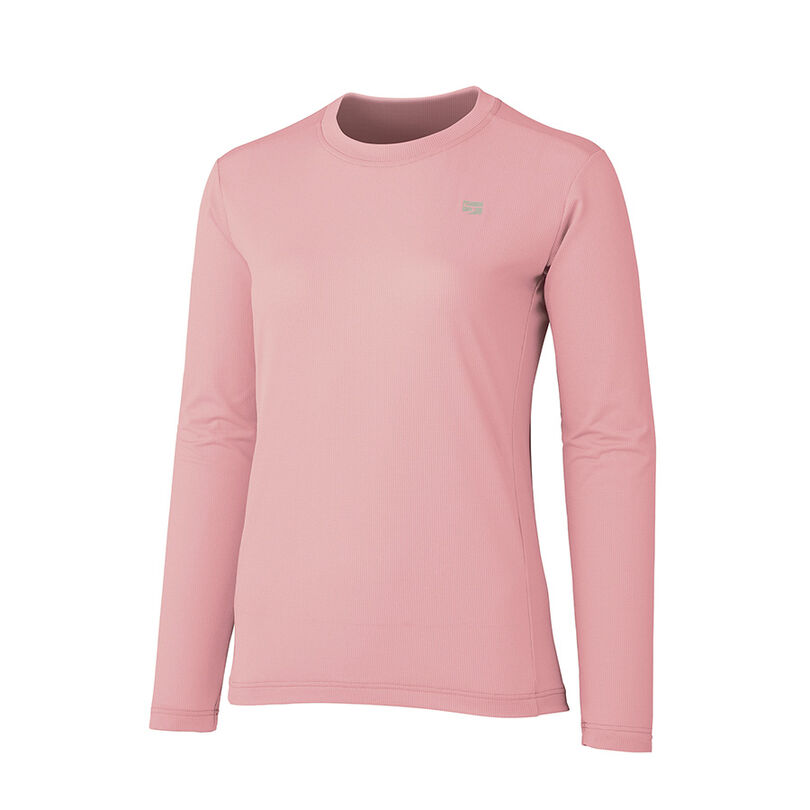 Women's Drought Quad Long Sleeve,PEACH, medium image number 0
